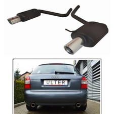 Sportauspuff für AUDI A4 B6 8E Avant Kombi 90mm 2000-2004 1.8T links rechts