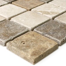 Travertin Naturstein Mosaik
