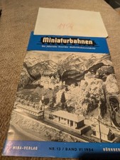 MIBA Miniaturbahnen Hefte 1954