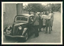 2x Foto - Pkw Auto Oldtimer -