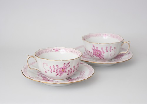 Paar meissen teetassen - paar,