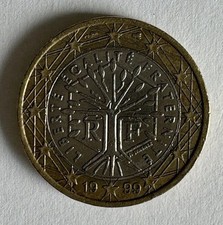 ✨ 1 € Münze Frankreich 1999 ✨ Liberte Egalite Fraternite ✨ Sammlerstück ✨