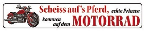Scheiss aufs pferd - aufs,