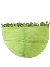 WC Teppich Badteppich halbrund bpc grün NEU Größe 78 x 51