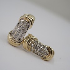 EXKLUSIVER DIAMANT-OHRSCHMUCK