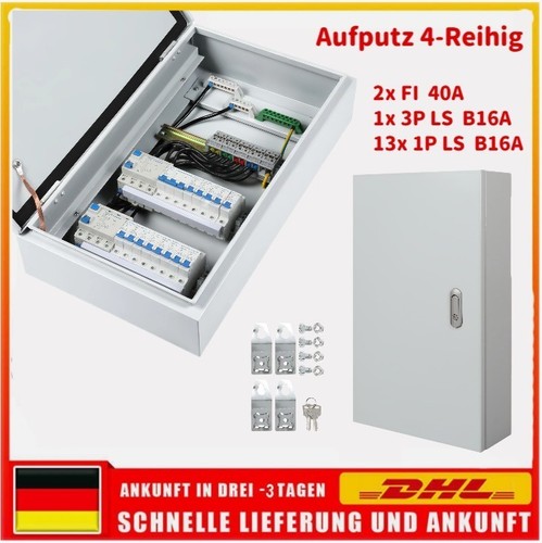 Unterverteilung verdrahtet