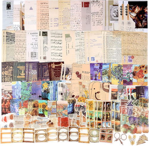 Vintage scrapbooking papier - scrapbooking,