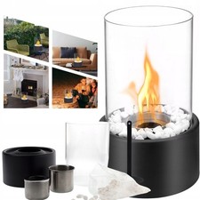 Indoor Tischkamin - Tischfeuer In-& Outdoor - Bio Ethanol Kamin - Ethanolkamim