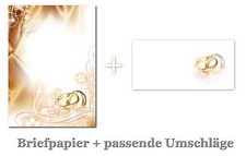 25 Blatt Briefpapier +