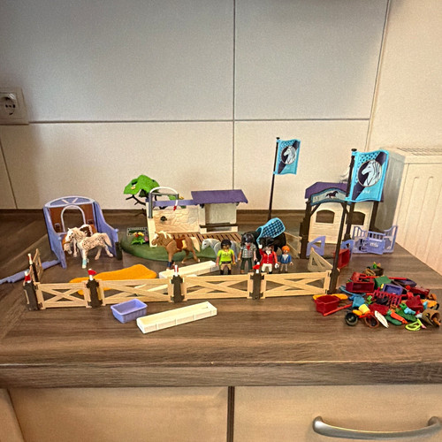 Playmobil reiterhof konvolut - playmobil,