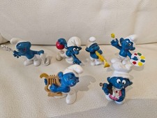 8 Schlümpfe, Sammel Figuren