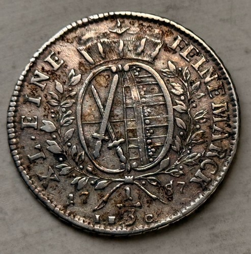 Taler 1787 iec - iec, sachsen