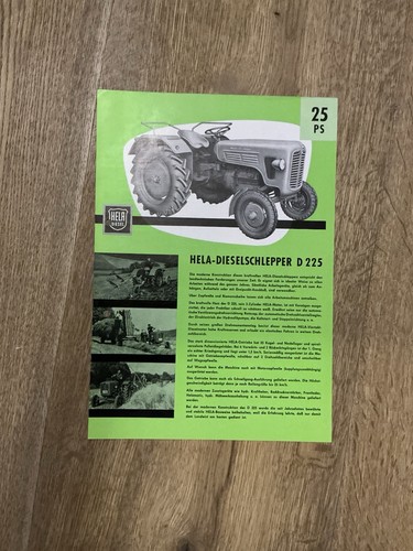 Orig hela 225 prospekt - orig.,