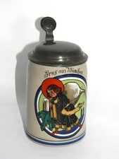 Alter  Bierkrug Krug Münchner