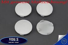 4 Nabenkappen Nabendeckel ohne Logo - Außen 59,5 Innen 56,0 mm für Ford