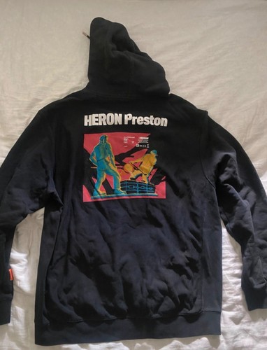 Heron preston black oversize - heron,