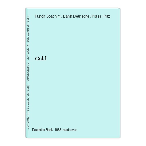 Gold hans joachim - gold, bank