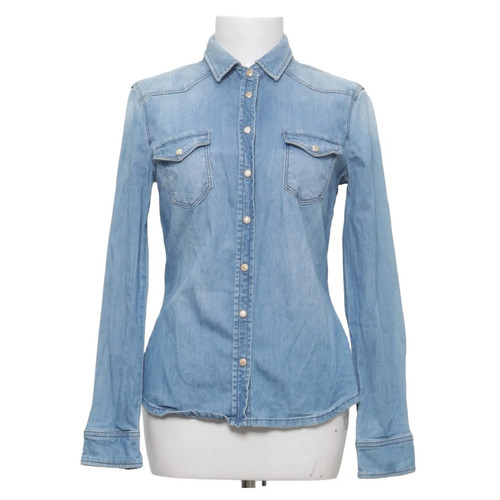 Mustang true denim jeanshemd - mustang,