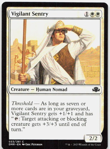 Vigilant sentry near mint - 33,