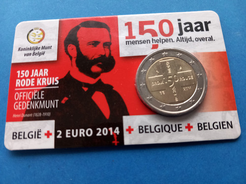 Euro belgien 2014 150 jahre - 2,