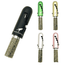 Herb Shuttles MJ420 Pipe – Edle Glaspfeife mit Metallgehäuse für Tabak & Kräuter