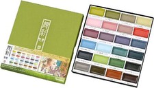 Kuretake Gansai Tambi Aquarellfarben 24 Set Art Nouveau (Jugendstil) MC20/24VNW