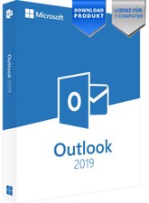Microsoft Outlook 2019 Vollversion mit Supportanspruch