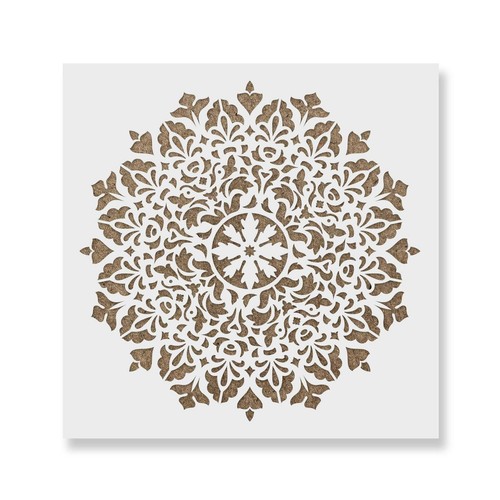 Neve mandala schablone - mandala,