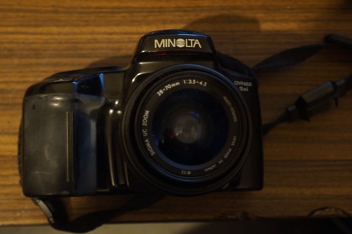 Minolta 5xi mit sigma 70mm - mit,