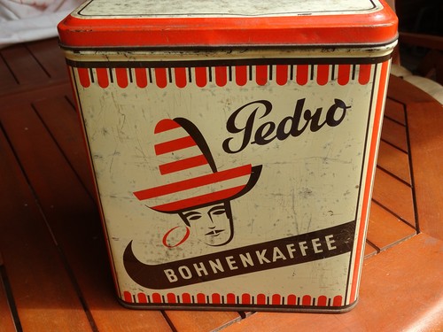 Pedro bohnenkaffee blechdose - bohnenkaffee,