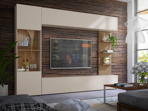 Wohnwand boniso schrank - wohnwand, tv-schrank