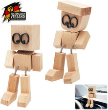 Holzfigur Wackelmann Auto