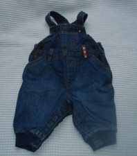 H&M Jungen oder Mädchen Winter Hose Jeans Latz Thermohose warm gefüttert Gr. 62