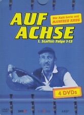 AUF ACHSE - 4 DVD - STAFFEL 1 - FOLGE 1-13 - Kult-Serie mit MANFRED KRUG