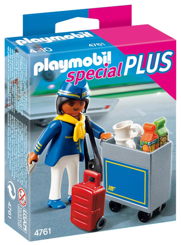 Playmobil 4761 flugbegleiterin - playmobil,