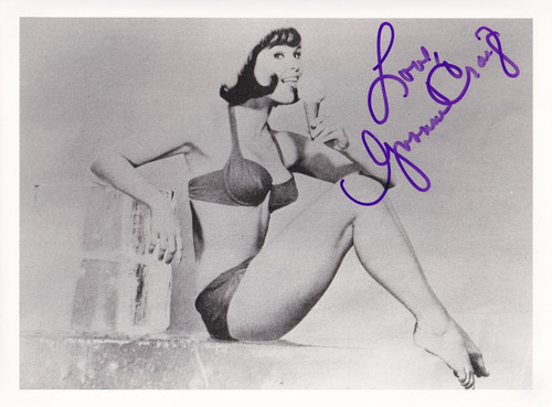 Yvonne craig originalautogramm - craig,