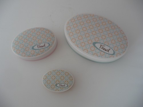 Set fossil dose - dose, schmuckdose
