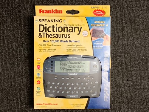 Merriam webster franklin - merriam-webster,