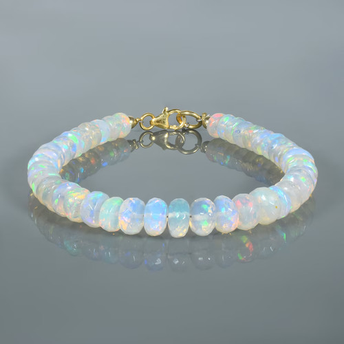 Welo feueropal perlenarmband - welo,