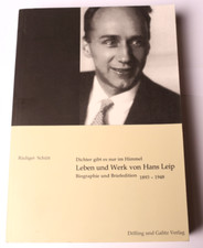 Leben und Werk von Hans Leip, Dichter gibt es nur im Himmel