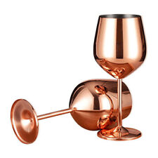 2 Weingläser 500ml Edelstahl