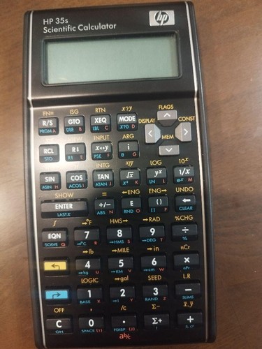 Hewlett packard 35s - hp,