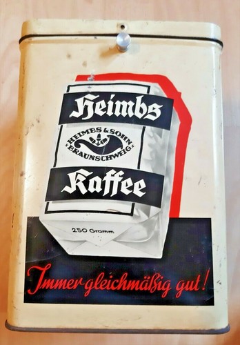 Alte blechdose heimbs sohn - blechdose,
