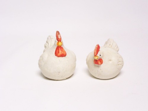 4er set terrakotta huhn - 4er,
