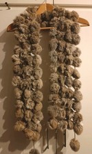 Echtfellstola  Schal Fellschal Pelzschal Damen