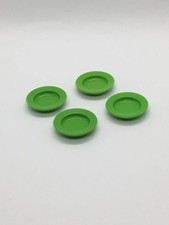 Playmobil 4xTeller - grün - Küche Zubehör - C2299