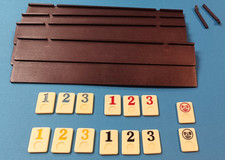 Rummikub alt Ersatzteile Zubehör Steine Aufsteller Füße