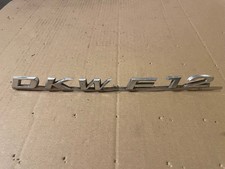 DKW F 12 Schriftzug