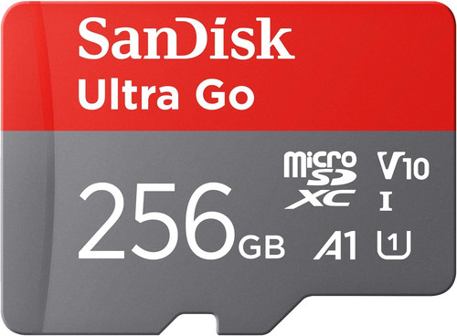 Sandisk 256 ultra micro - go,