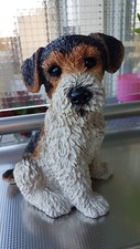 Foxterrier Hund  TIERFIGUR